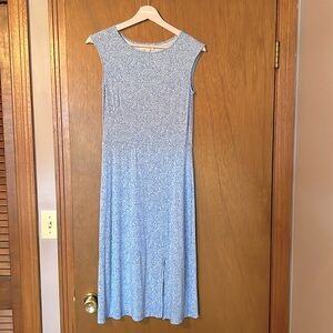 Loft Sz 00P Summer Floral Dress with Slit